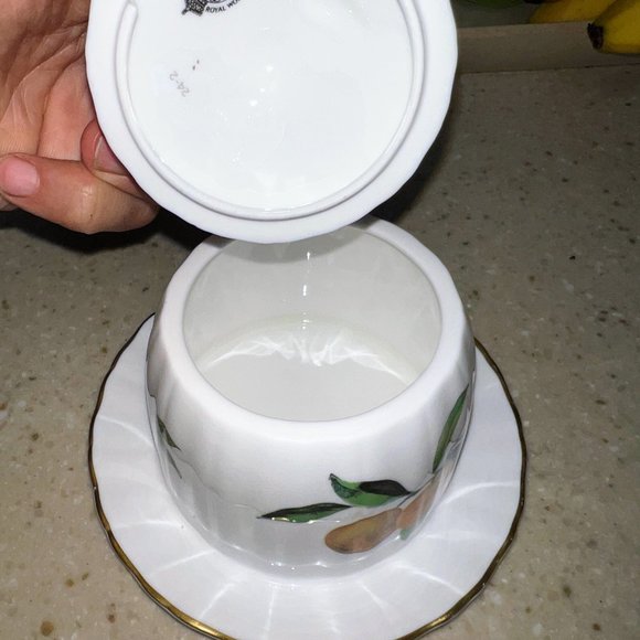 Royal Worcester Arden Fine Bone China Honey Pot - Picture 2 of 4